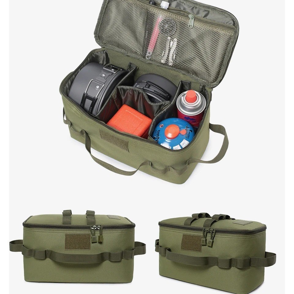 Outdoor Camping Utensils - Kamp Gaz Tankı Saklama Çantası Açık