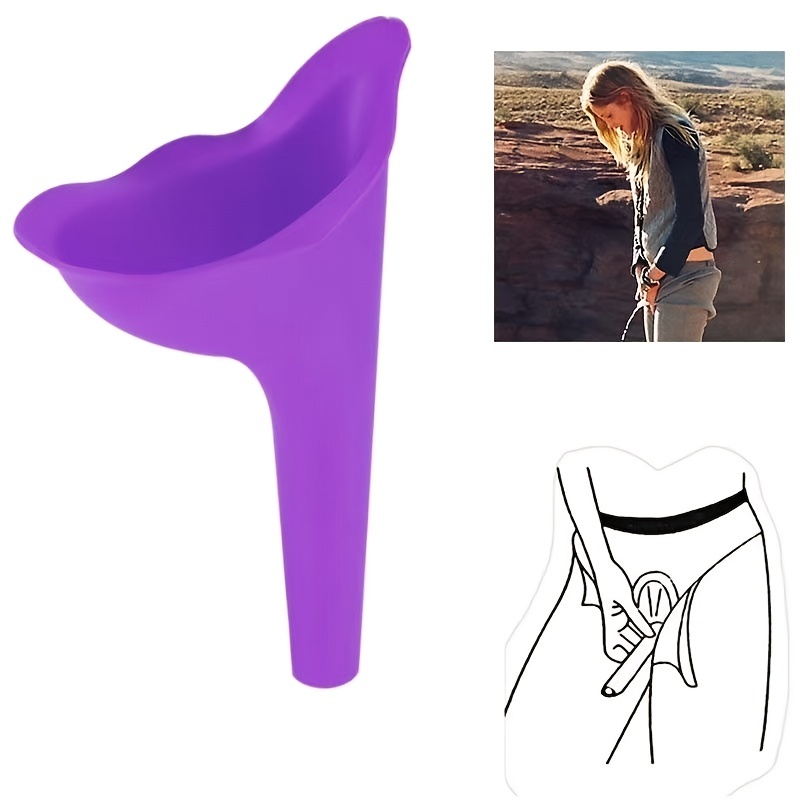 Outdoor Camping Urinal - Taşınabilir Kadın Ayakta Pisuar Yeniden Kullanılabilir