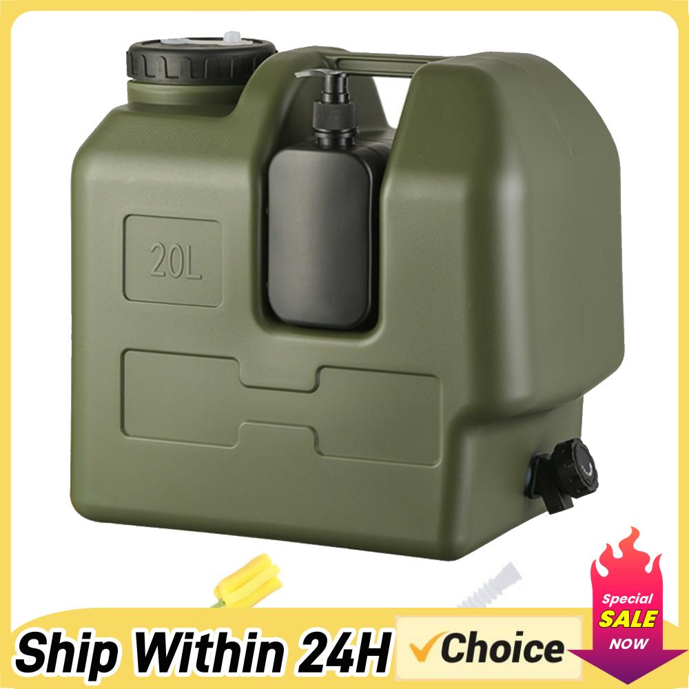 Outdoor Camping Water Jug - 15/20L Taşınabilir Kamp Su Bidonu Musluklu
