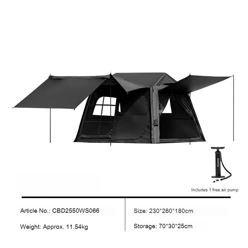 Outdoor Camping Inflatable Tent - Yüksek Kaliteli Şişme Anında Kurulum Çadırı