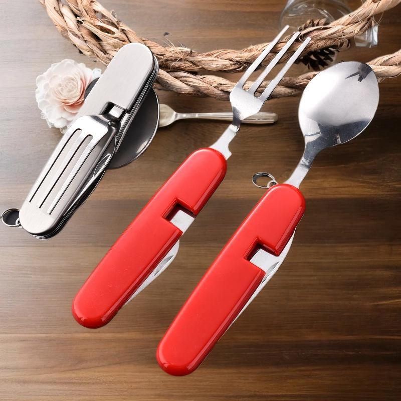 Outdoor Camping Utensils - Katlanabilir Kamp Gereç Seti - Açık