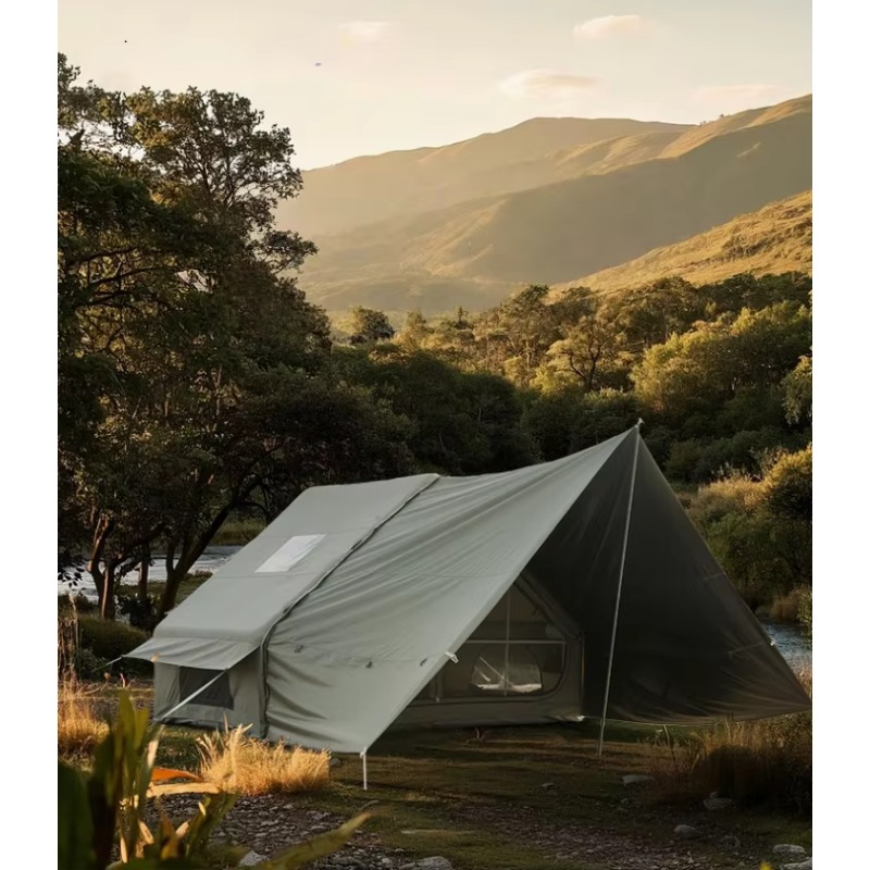 Outdoor Camping Inflatable Tent - Açık Hava Kampı Şişme Çadır 6+6