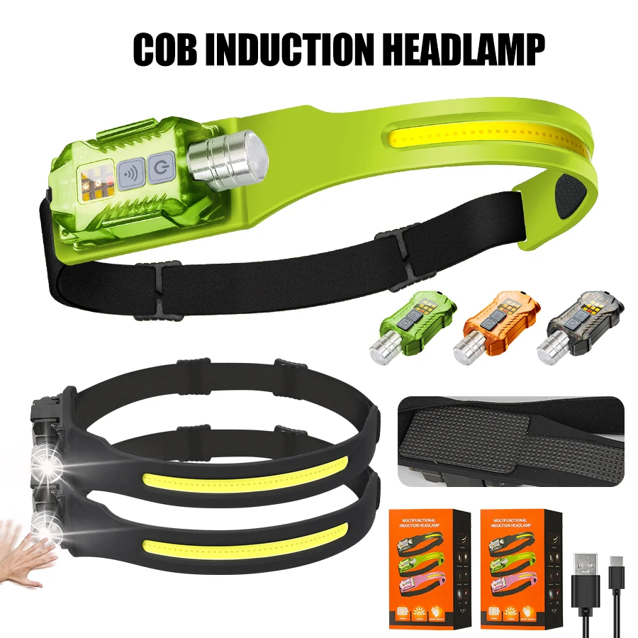 Headlamp - Güçlü LED Far Taşınabilir Şarj Edilebilir