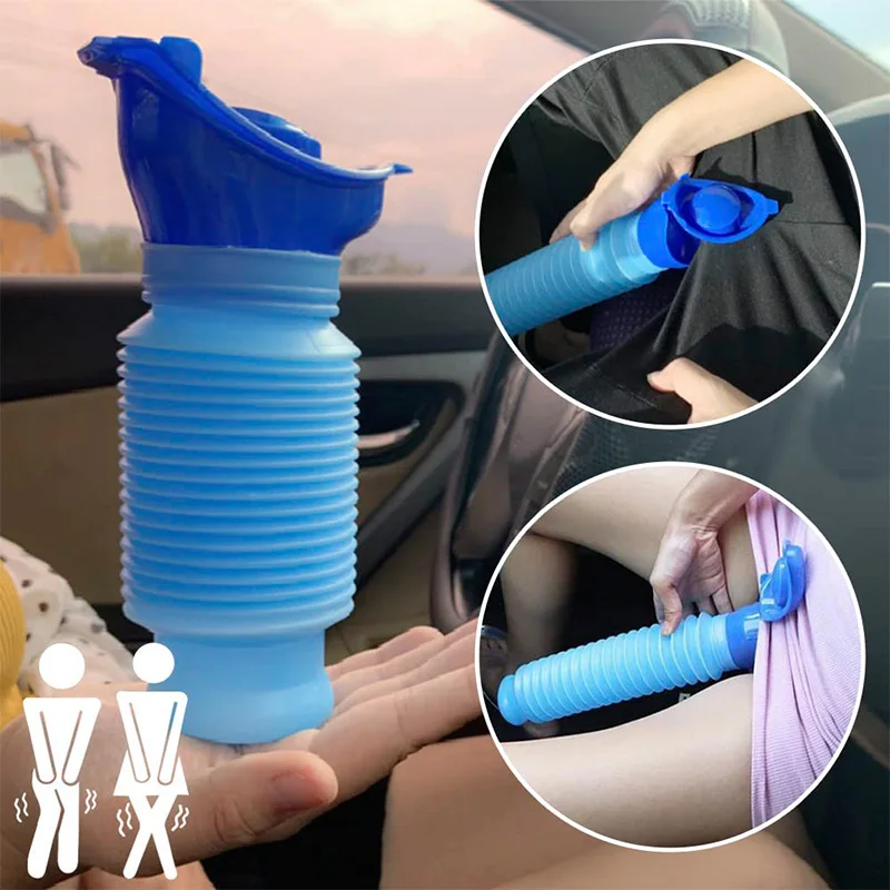 Outdoor Camping Urinal - 750ml Taşınabilir Yetişkin Pisuarı Açık Hava