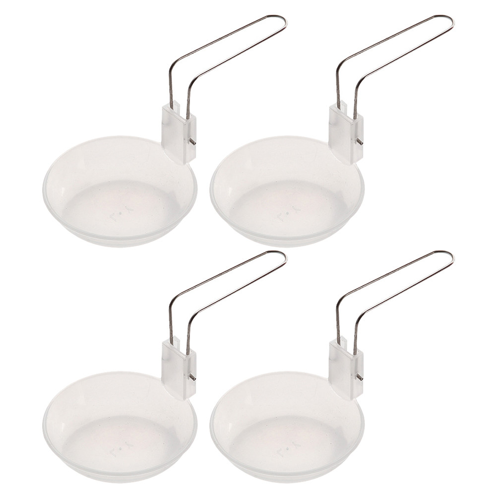 Outdoor Camping Utensils - 4 Adet Katlanır Çorba Kepçesi Taşınabilir