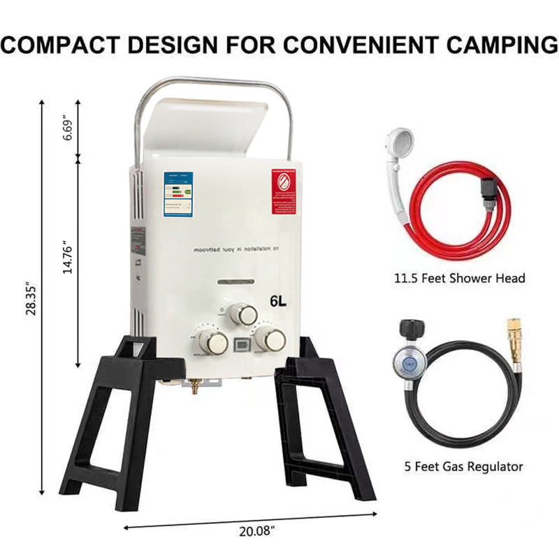Outdoor Camping Water Heater - Yeni Model Karavan Açık Hava Su