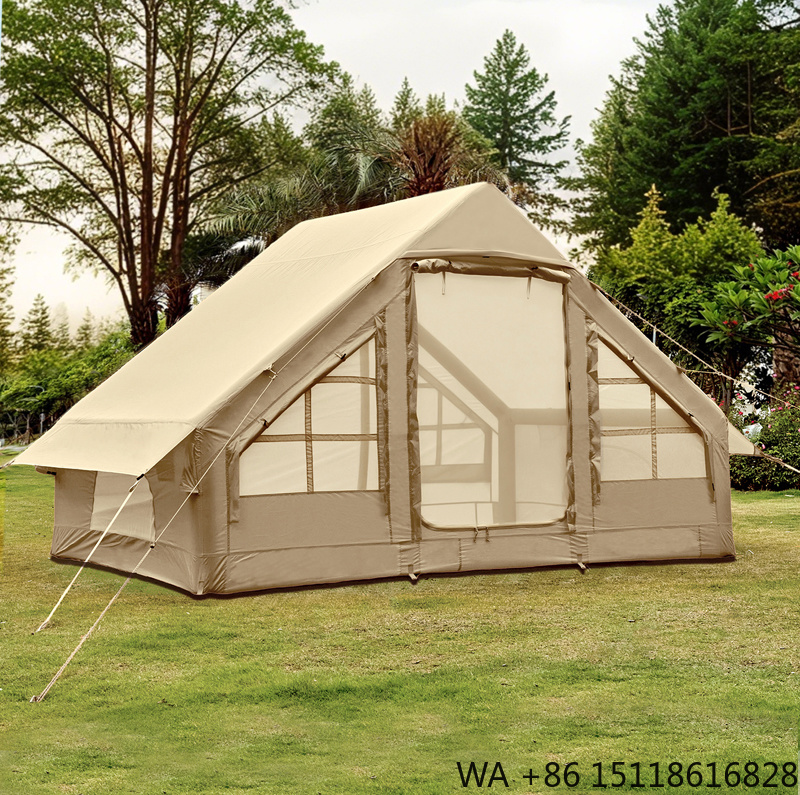 Outdoor Camping Inflatable Tent - Büyük Su Geçirmez Dört Mevsim Açık