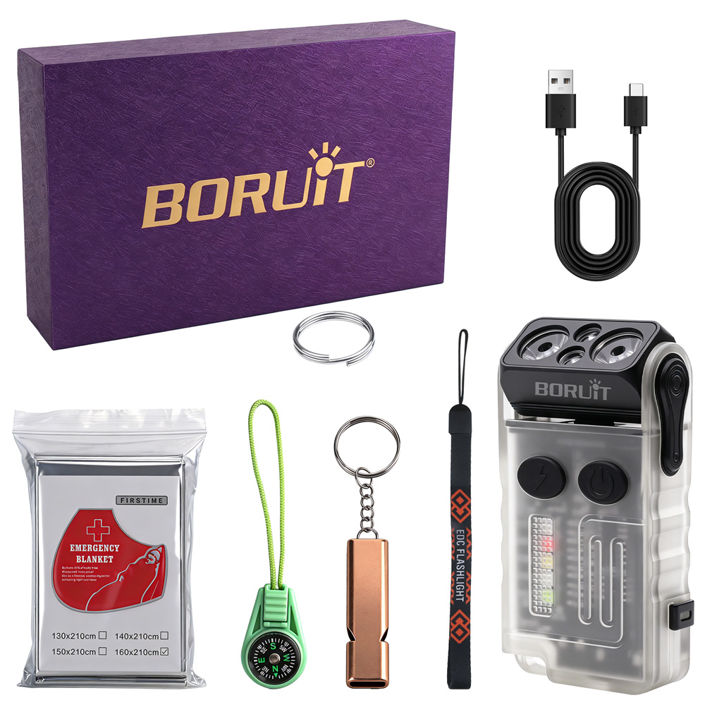 Outdoor Camping Glamping Share - BORUiT V20 EDC El Feneri 1000LM