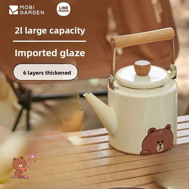 LINE FRIENDS Kahverengi Cony S - Outdoor Camping Korea incelemesi ve fiyatı