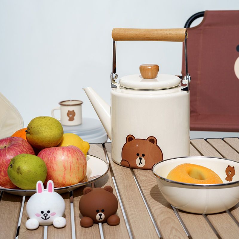 LINE FRIENDS Kahverengi Cony S - Outdoor Camping Korea incelemesi ve fiyatı