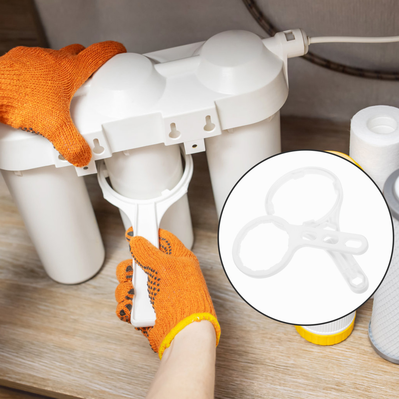 1 takım membran filtre yuvası  - Portable Water Filter incelemesi ve fiyatı