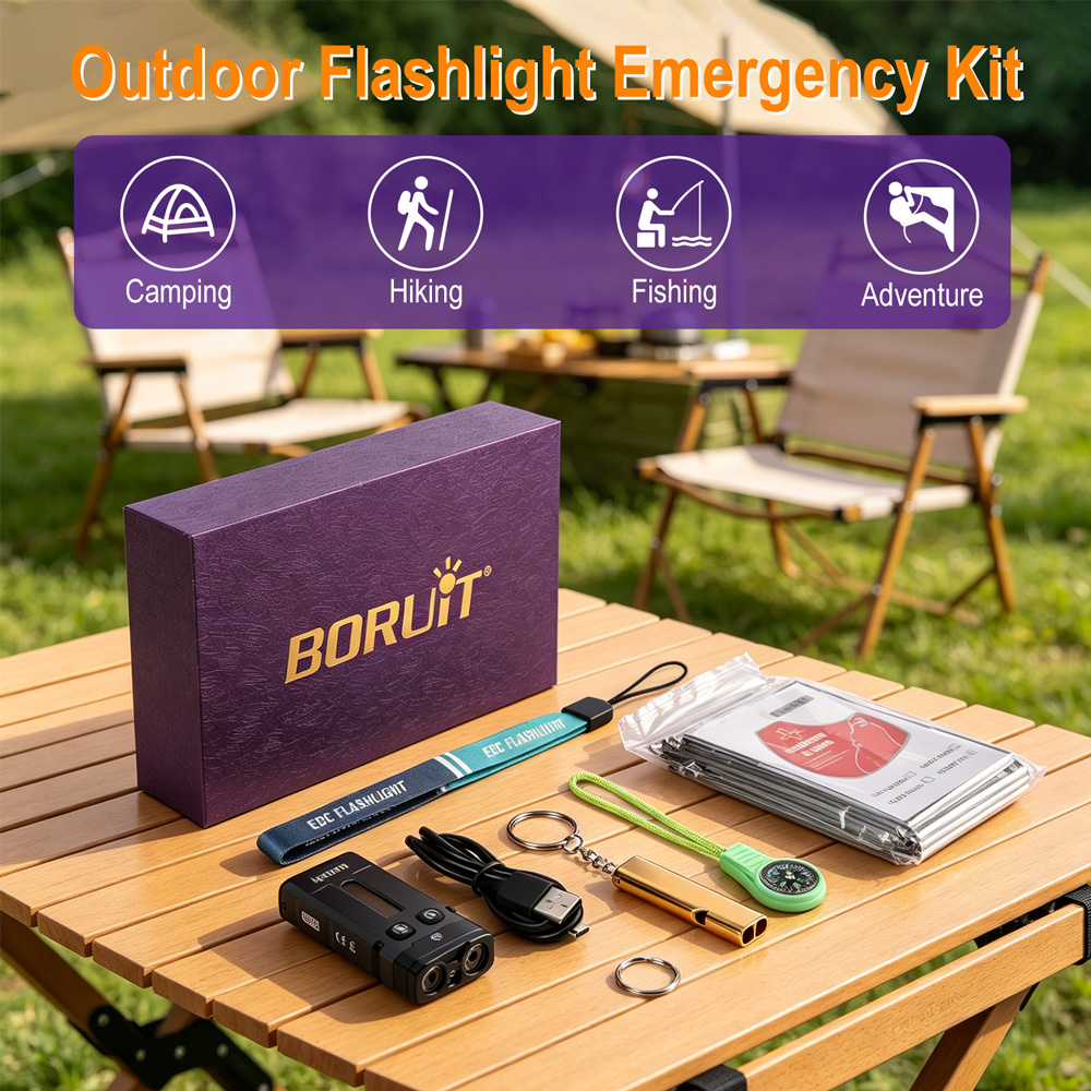 BORUiT EV20 EDC El Feneri 1100 - Outdoor Camping Glamping Share incelemesi ve fiyatı