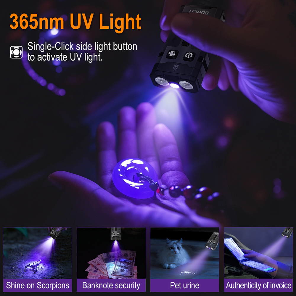 BORUiT EV20 EDC El Feneri 1100 - Outdoor Camping Glamping Share incelemesi ve fiyatı