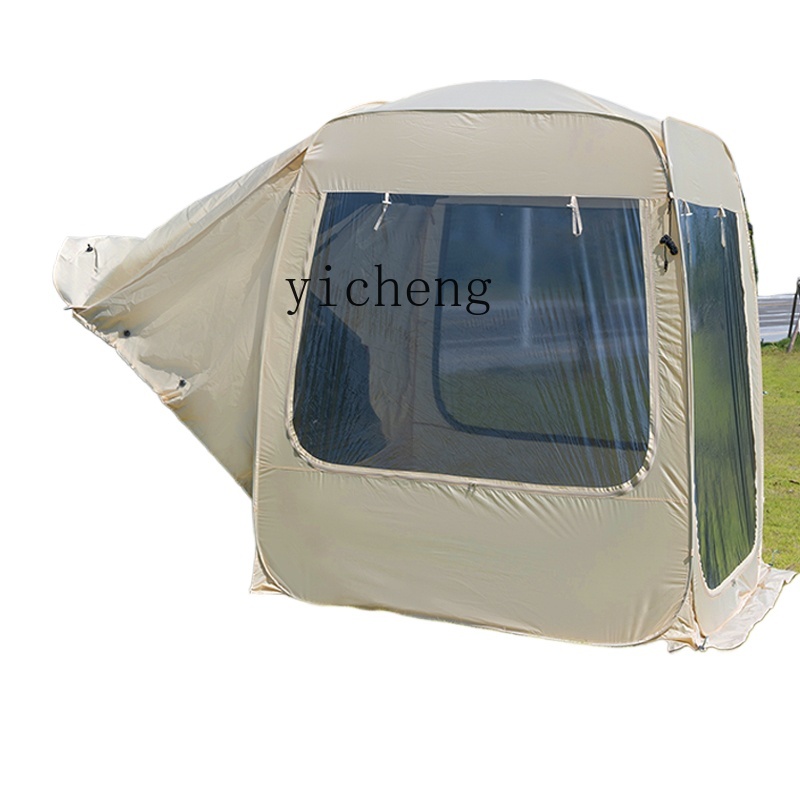 HW15 kışlık sıcak araba bagaj  - Outdoor Camping Car Tail Tent incelemesi ve fiyatı