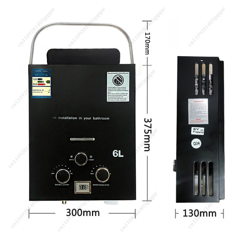 Propan Gazlı Anında Isıtıcı 6L - Outdoor Camping Water Heater incelemesi ve fiyatı