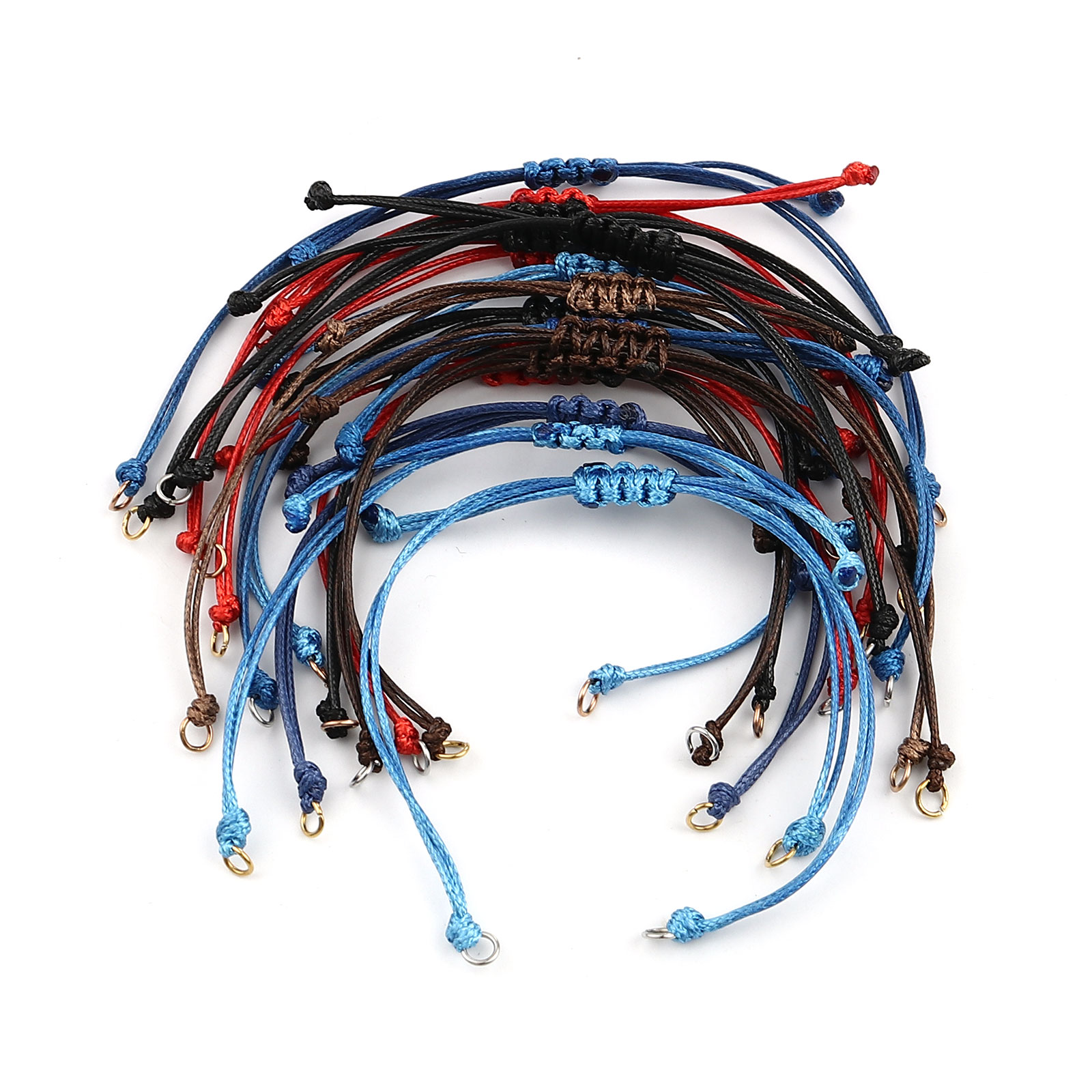 Çok renkli Polyester örgü örgü - Paracord Bracelet incelemesi ve fiyatı