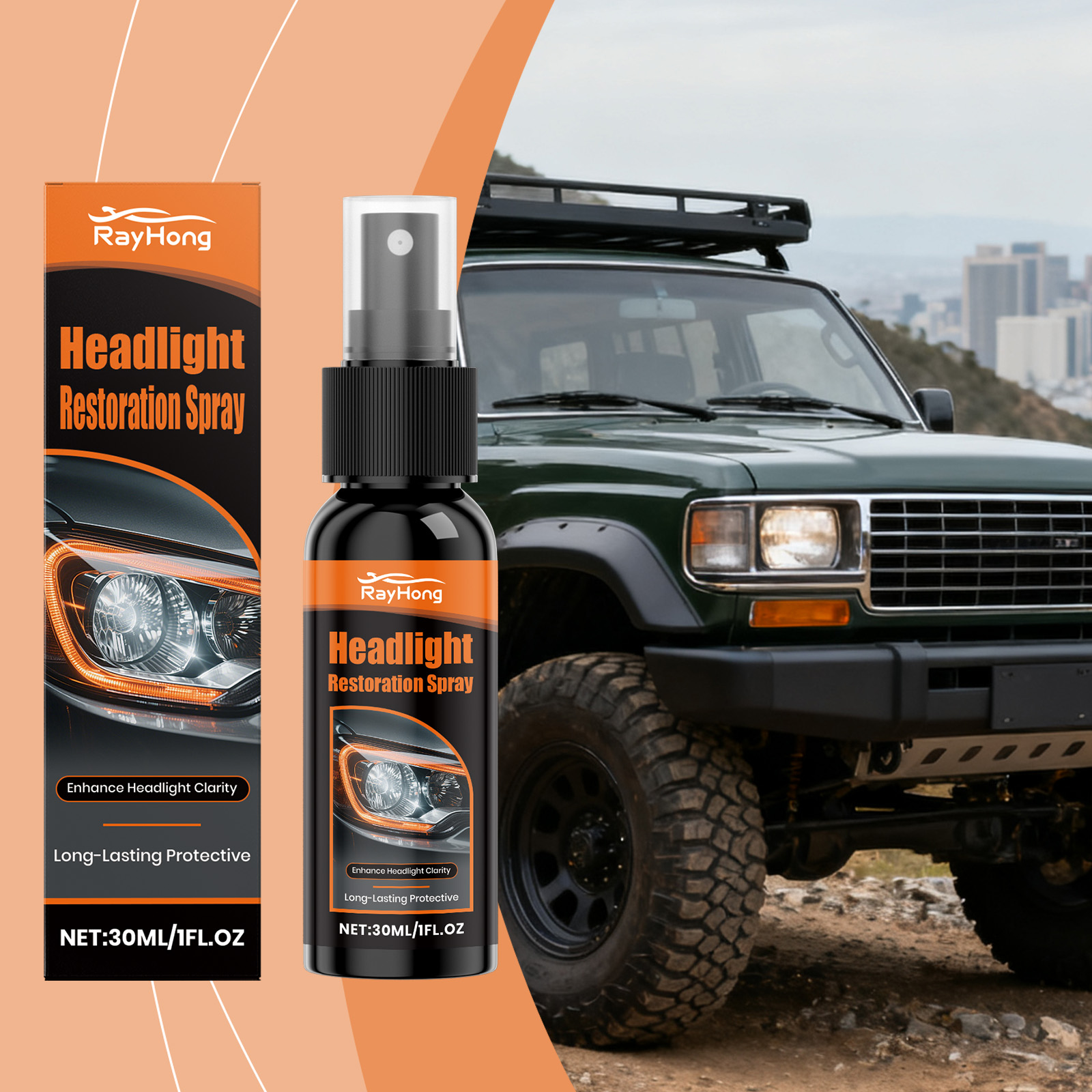 30ml Far Restorasyon Sprey Kap - Headlamp incelemesi ve fiyatı
