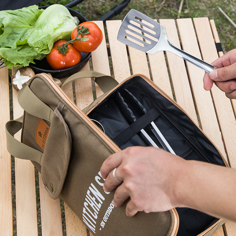 8 adet Kamp Mutfak Tencere Set - Outdoor Camping Utensils incelemesi ve fiyatı