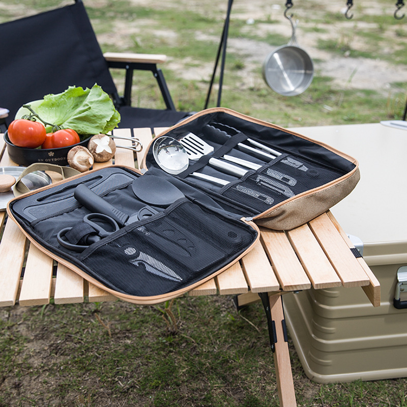 8 adet Kamp Mutfak Tencere Set - Outdoor Camping Utensils incelemesi ve fiyatı