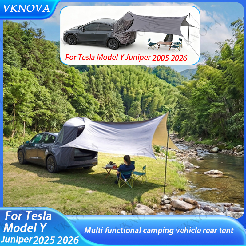 Tesla Model Y Kamp Arabası Ark - Outdoor Camping Car Tail Tent incelemesi ve fiyatı
