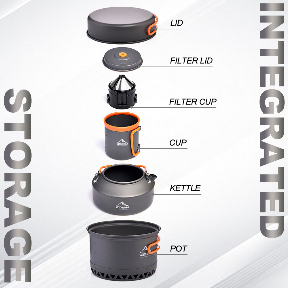 Kamp Sofra Açık TENCERE SETİ T - Camping Quiet incelemesi ve fiyatı