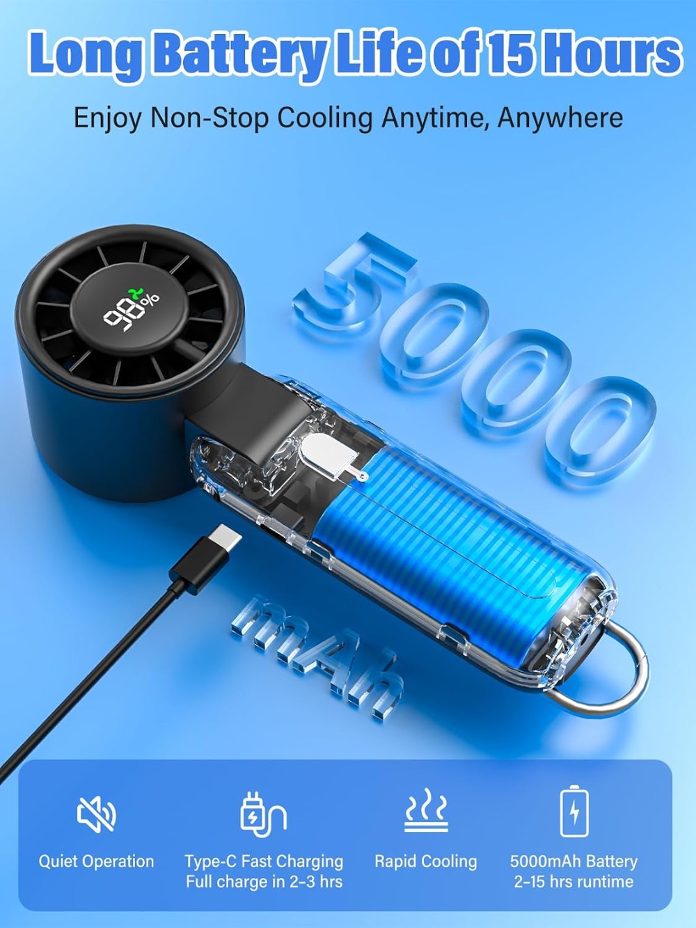 Ai El Tipi Fan Turbo, 100 Hızl - Camping Quiet incelemesi ve fiyatı