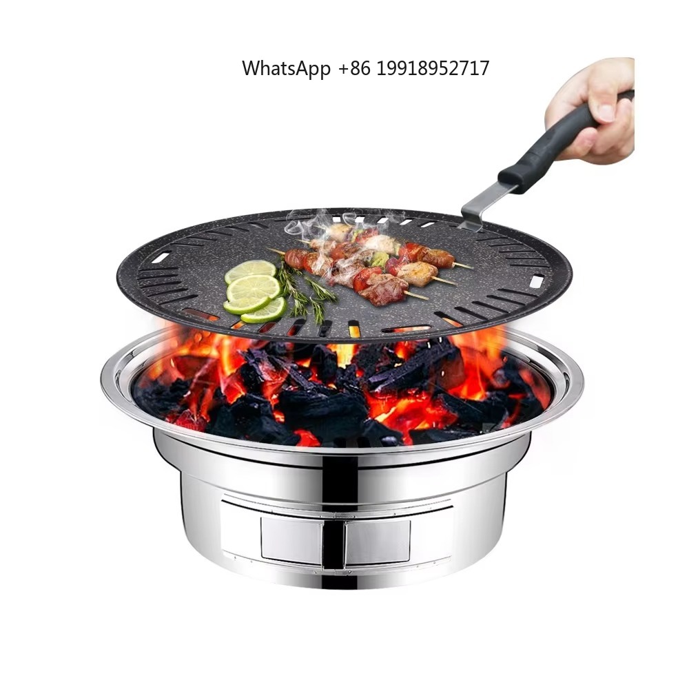 Alüminyum Yuvarlak Barbekü Tab - Outdoor Camping Korea incelemesi ve fiyatı