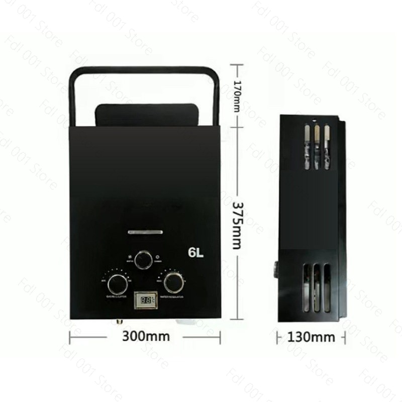 6L Taşınabilir Tankı Olmayan G - Outdoor Camping Water Heater incelemesi ve fiyatı