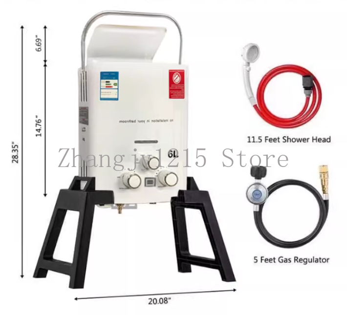 Propan LPG Gazlı Anında Isıtıc - Outdoor Camping Water Heater incelemesi ve fiyatı