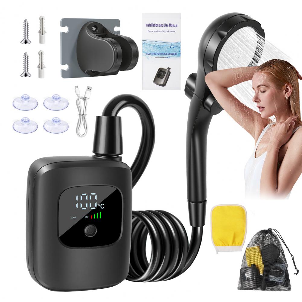 LED Ekranlı Taşınabilir Kamp D - Portable Camping Shower incelemesi ve fiyatı