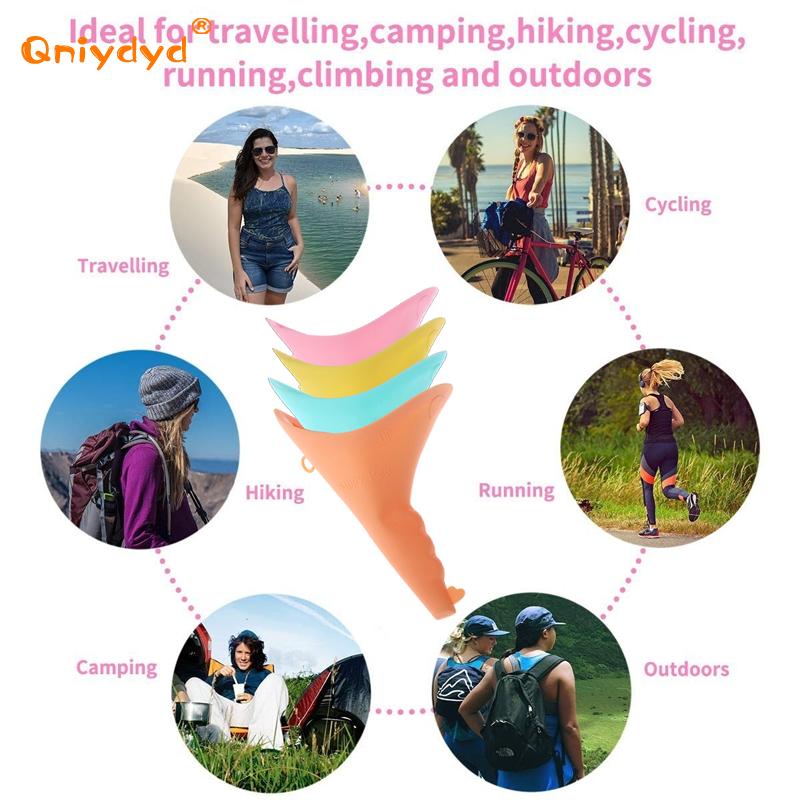 Silikon kadın pisuar açık seya - Outdoor Camping Urinal incelemesi ve fiyatı