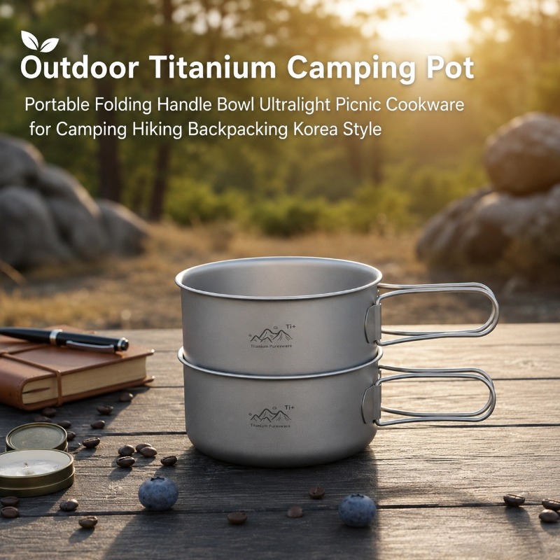 Açık Hava Titanyum Kamp Tencer - Outdoor Camping Korea incelemesi ve fiyatı