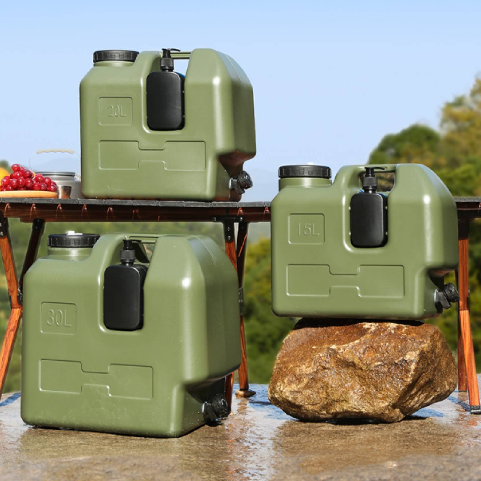 Musluklu Su Kabı Gıda Sınıfı P - Outdoor Camping Water Jug incelemesi ve fiyatı
