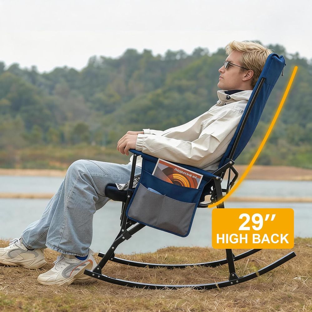 2'li Paket Sert Kolçaklı Yükse - Outdoor Camping Rocker incelemesi ve fiyatı