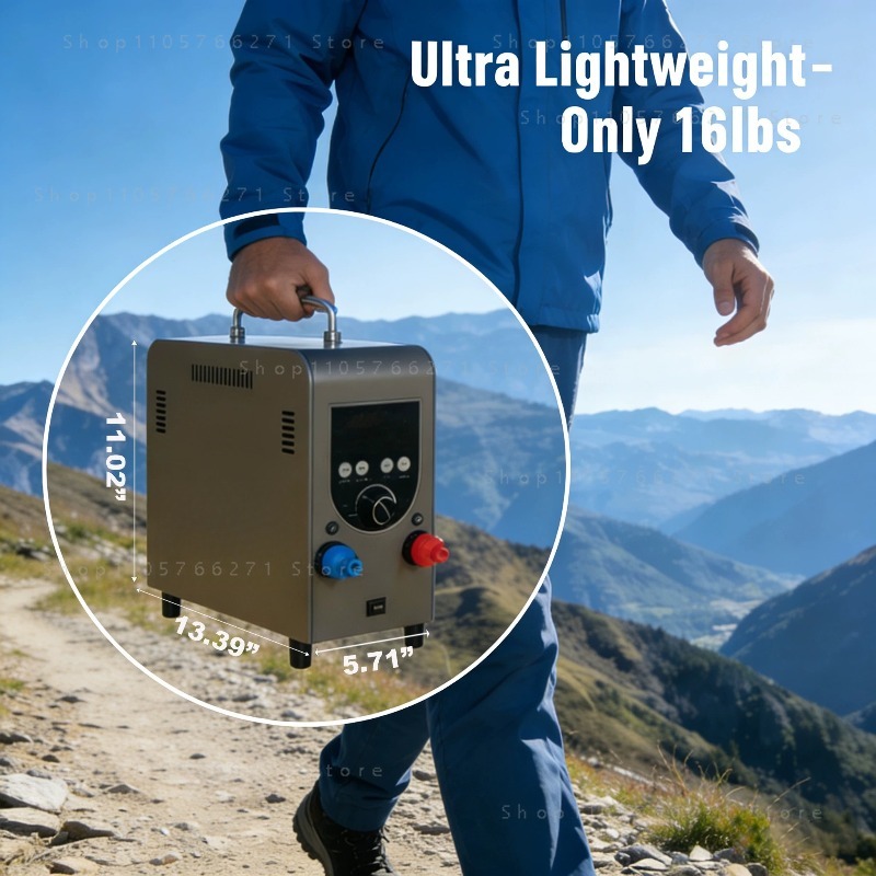 Açık hava akıllı sabit sıcaklı - Outdoor Camping Water Heater incelemesi ve fiyatı