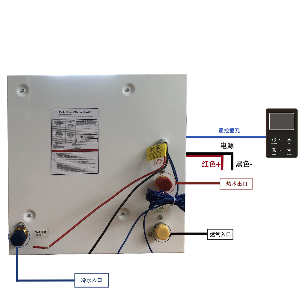 Karavanlar için Taşınabilir Su - Outdoor Camping Water Heater incelemesi ve fiyatı