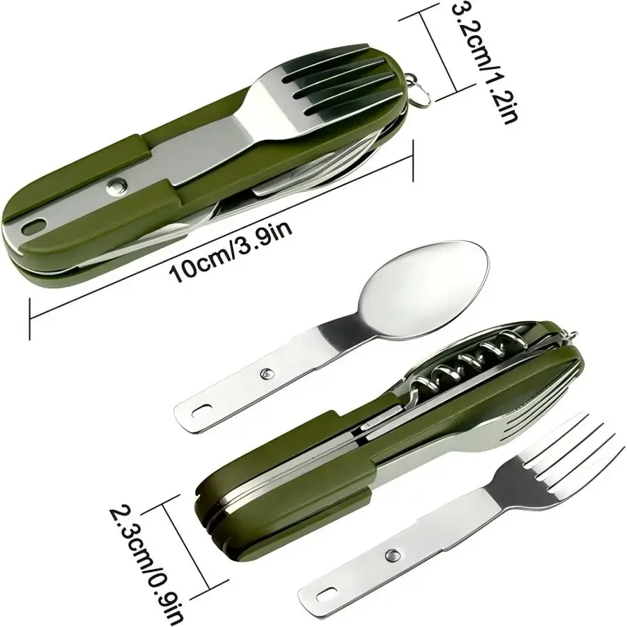 Kamp Malzemeleri 5'i 1 Arada P - Outdoor Camping Utensils incelemesi ve fiyatı