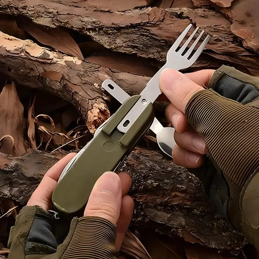 Kamp Malzemeleri 5'i 1 Arada P - Outdoor Camping Utensils incelemesi ve fiyatı