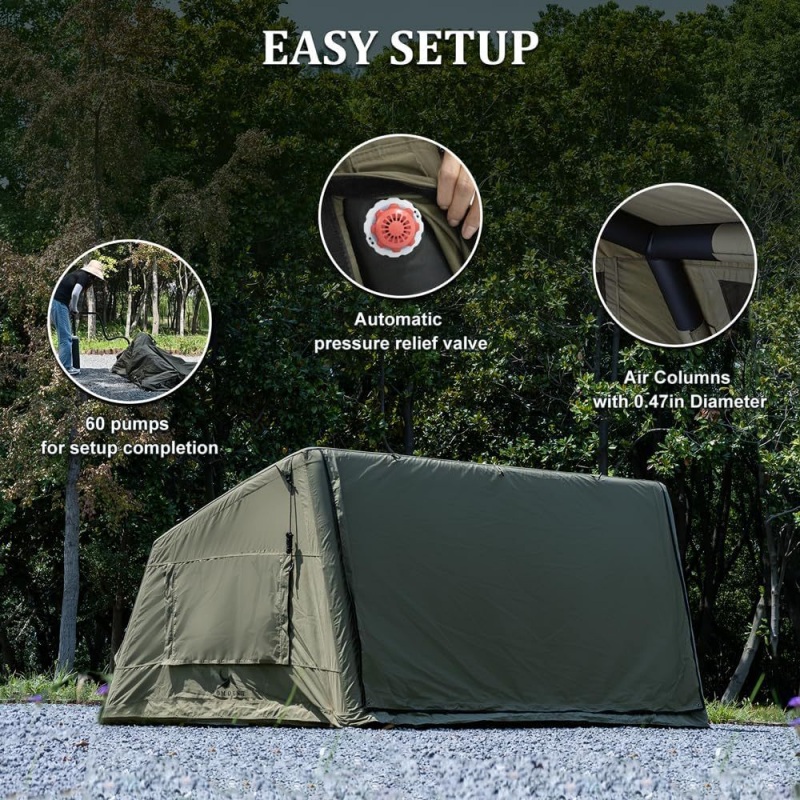 Açık Hava Otomatik Şişme Kamp  - Outdoor Camping Inflatable Tent incelemesi ve fiyatı