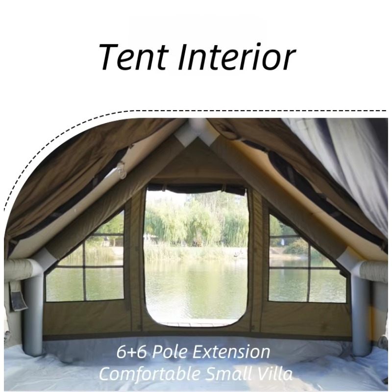 Açık Hava Kampı Şişme Çadır 6+ - Outdoor Camping Inflatable Tent incelemesi ve fiyatı