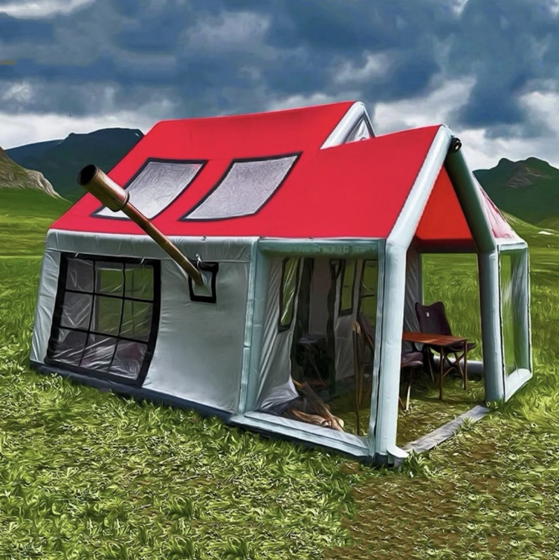 En Yeni Büyük Şişme Çift Katma - Outdoor Camping Inflatable Tent incelemesi ve fiyatı