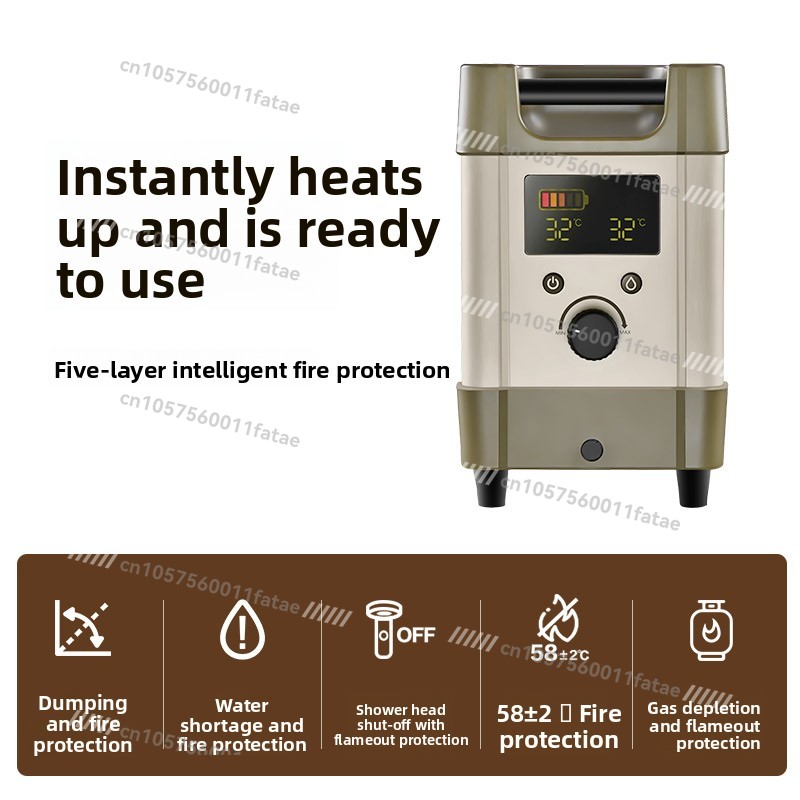 Açık Hava Duşu Kamp Su Isıtıcı - Outdoor Camping Water Heater incelemesi ve fiyatı