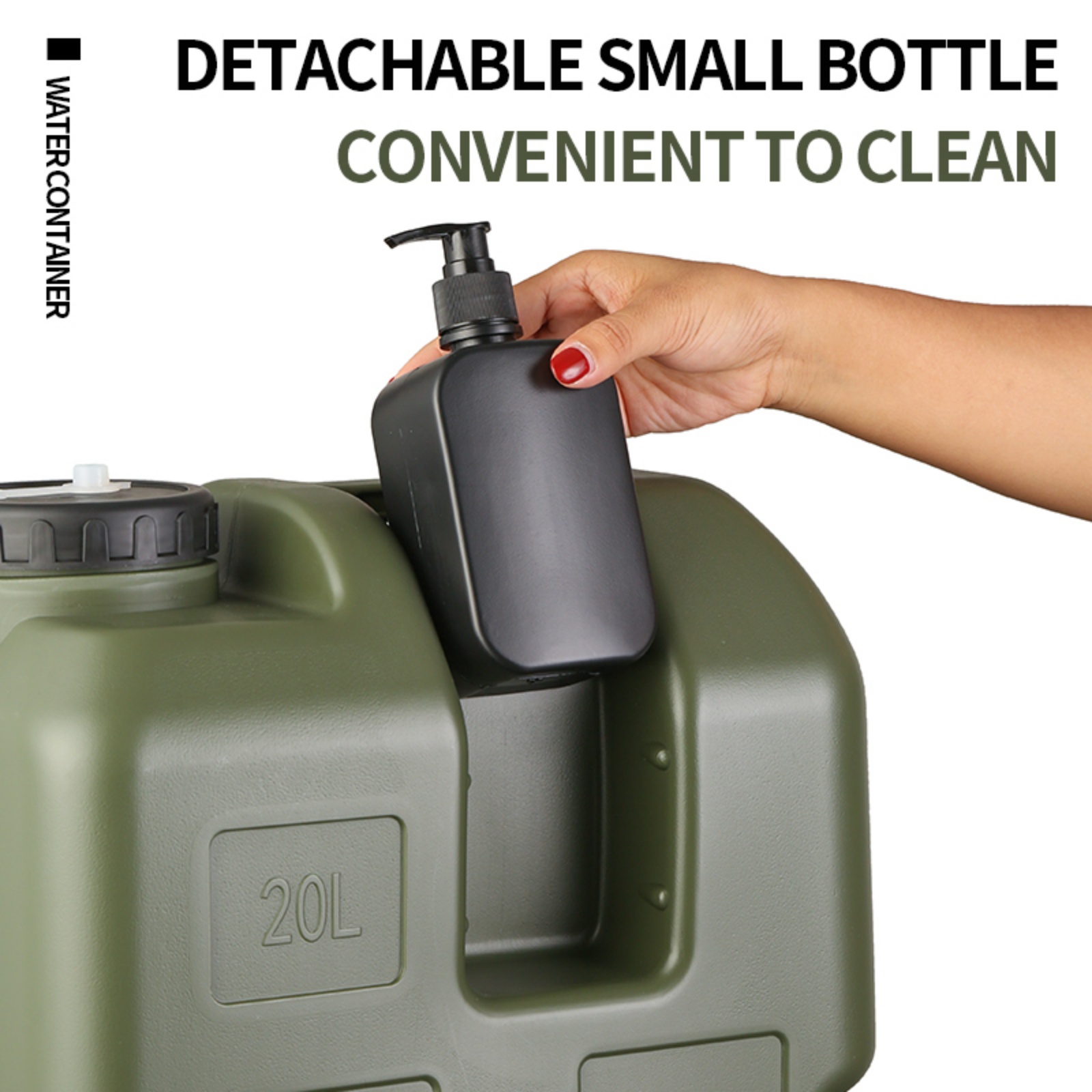 15/20L Taşınabilir Kamp Su Bid - Outdoor Camping Water Jug incelemesi ve fiyatı