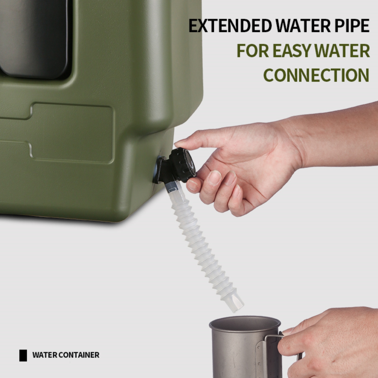 15/20L Taşınabilir Kamp Su Bid - Outdoor Camping Water Jug incelemesi ve fiyatı