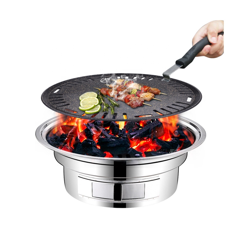 Alüminyum Yuvarlak Barbekü Tab - Outdoor Camping Korea incelemesi ve fiyatı