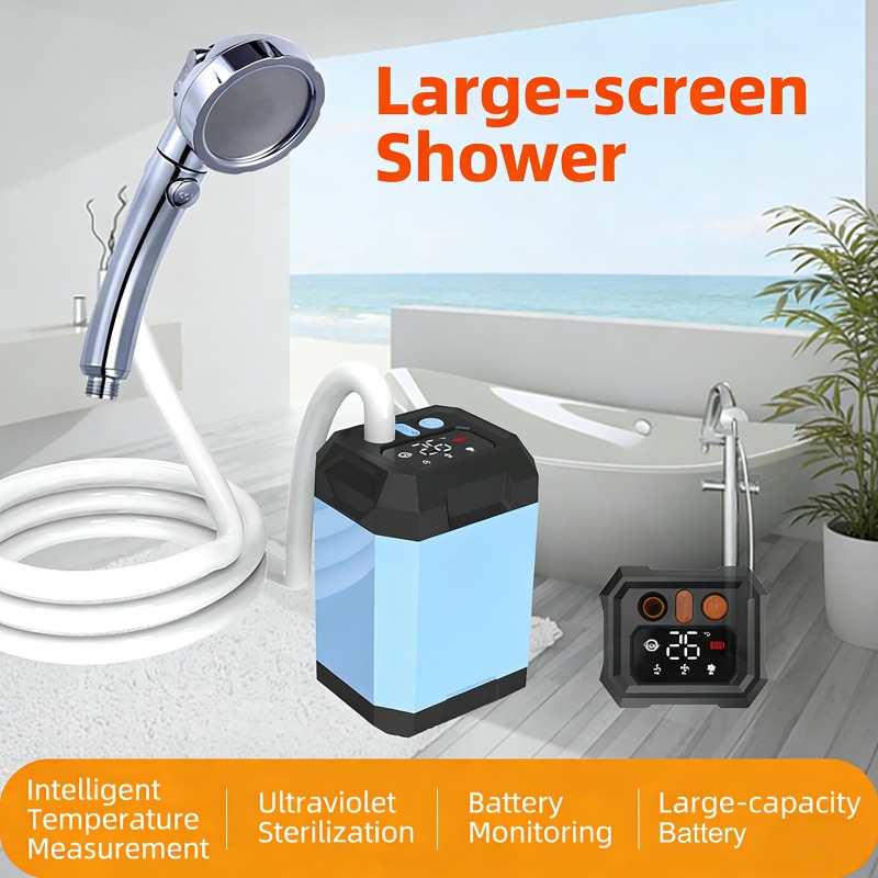 5400mAh/9000mAh Açık Hava Taşı - Portable Camping Shower incelemesi ve fiyatı