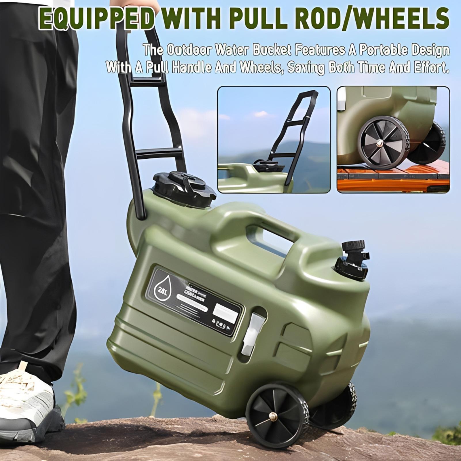 28L kamp su deposu musluklu ta - Outdoor Camping Water Jug incelemesi ve fiyatı