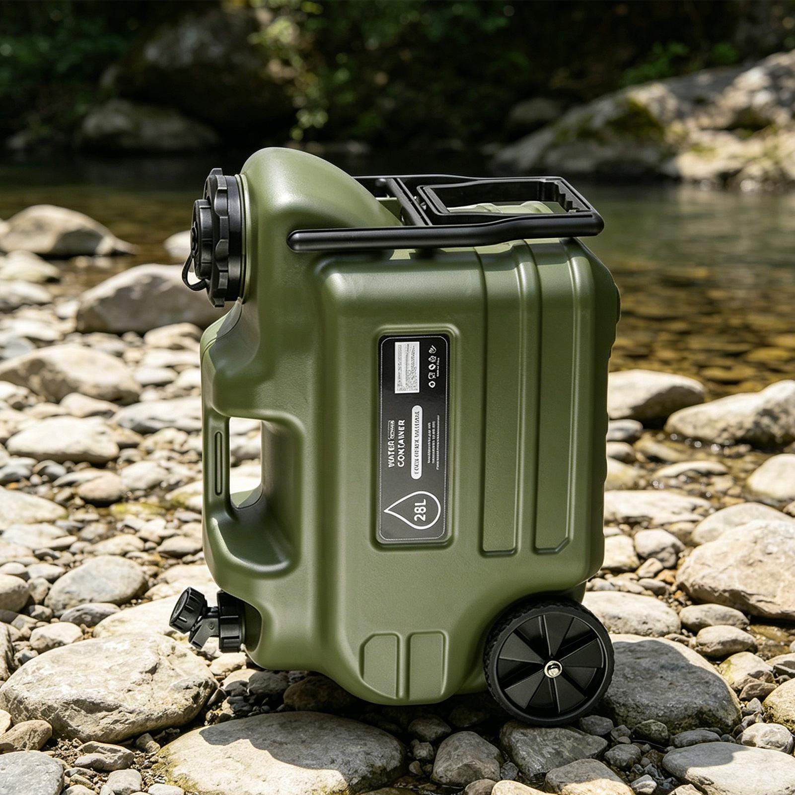 28L kamp su deposu musluklu ta - Outdoor Camping Water Jug incelemesi ve fiyatı