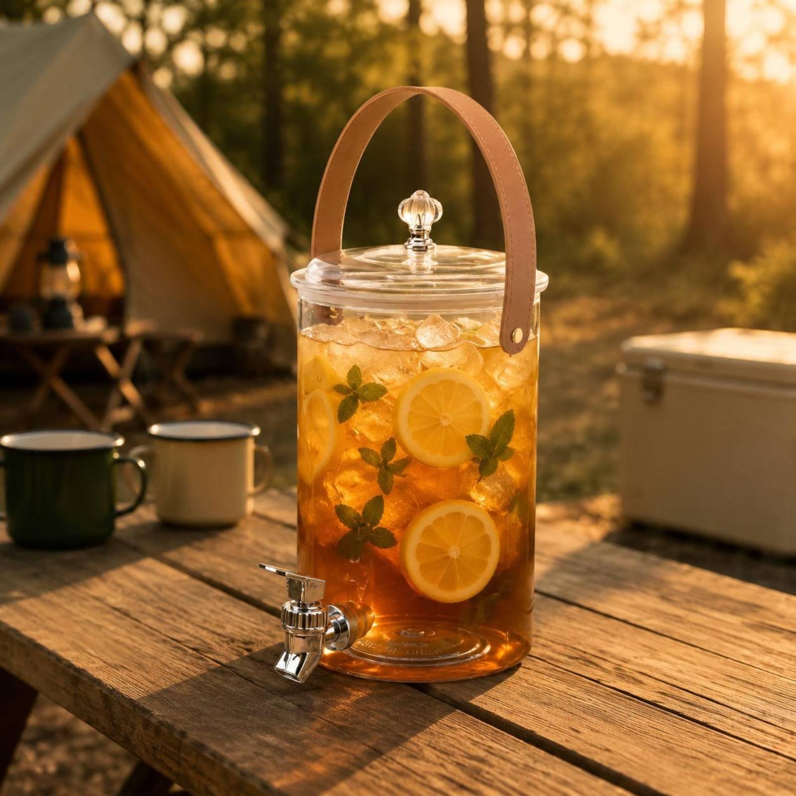 Güvenli Kapaklı İçecek Dağıtma - Outdoor Camping Water Jug incelemesi ve fiyatı