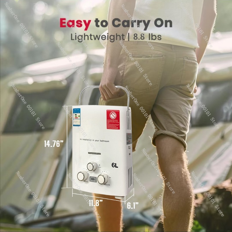 Propan LPG Gazlı Tankı Olmayan - Outdoor Camping Water Heater incelemesi ve fiyatı